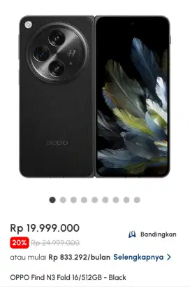 OPPO N3 FOLD 16/512 CUCI GUDANG