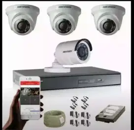 CCTV kamera pasang paket lengkap, harga promo free pemasangan
