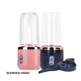 Blender Mini Portable Rechargeable / Juicer Portable Gelas 400ml