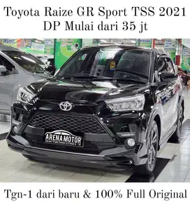 [KM 15rb] Raize GR TSS 2021 Antik Pjk Br # Toyota 1.0 Turbo Sport CVT