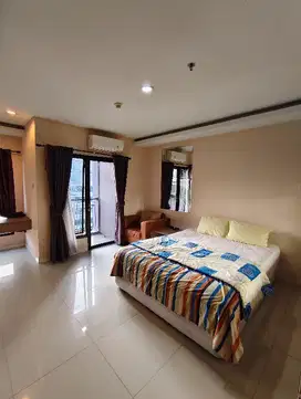 Studio Tamansari Semanggi Big Size Furnished & View Cantik