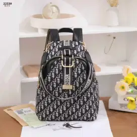 Tas Back Pack Hitam