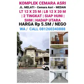 DI JUAL 1 UNIT VILLA SIAP HUNI DI KOMPLEK CEMARA ASRI