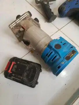 profil kayu trimmer mollar baterai cordless normal