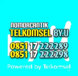 (bisa COD) Nomor Cantik Kartu TELKOMSEL by.U byU HOKI RAPI 1111 #89 98