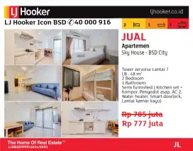 jual rugi apartment skyhouse bsd city