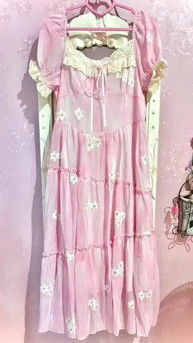 Flower Pink Dress