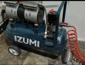 Kompresor listrik Izumi silent 1HP 24liter