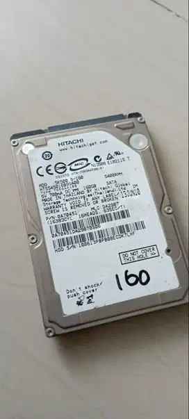 HDD 160 Gb 2,5 ex PS 3 masih ada game nya