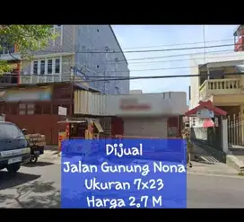 Dijual rumah di G. Nona Makassar