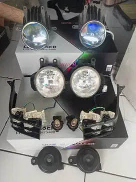 lampu depan inova reborn ori satu set + klakson