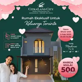 New Launching Citraland Kedamean Smarthome Minimalis Private Cluster