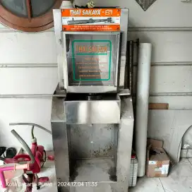 Hydraulic press untuk sari kelapa atau buah buahan