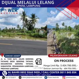 DIJUAL TANAH MELALUI LELANG‼️