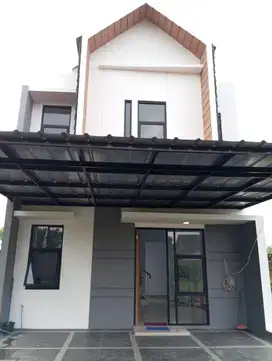 Rumah 2 Lantai Siap Huni 3 Exit Tol Cibubur Jatikarya Jatiasih 754 Jt