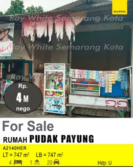 Jual Rumah 747 m² di Pudak Payung,Banyumanik,Semarang