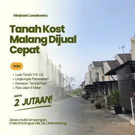 Kavling Kota Malang Dijual 2 jt an Dekat UIN