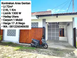 Kontrakan Area Gentan Siap Pakai, Dekat Laweyan, Purwosari