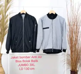 Jaket Bomber JUMBO Pria Semarang