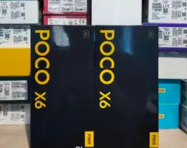 Murah new poco X6 12/256 resmi, bs kredit/bs TT