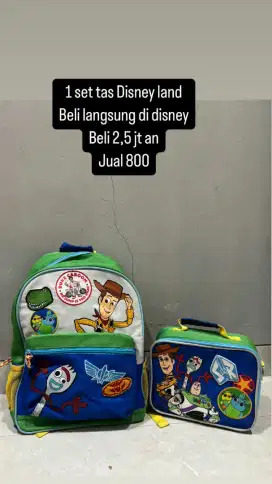 1 set tas disney