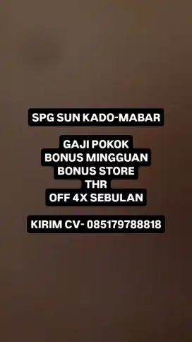 SPG PERHIASAN WANITA- SUN KADO