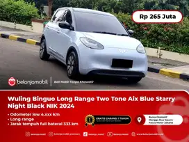 [ KM 4RB ] Wuling Binguo Long Range Two Tone Aix Blue 2024/2023