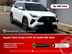 [ KM ANTIK 9RB ] Toyota Yaris Cross G CVT AT Putih 2023/2024