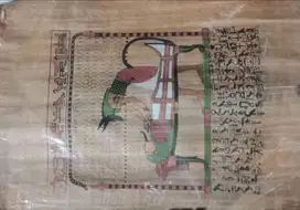 LUKISAN PAPYRUS ASLI MESIR (EGYPT)