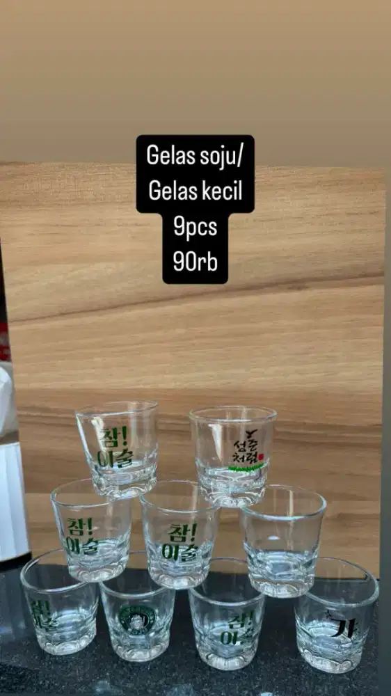 Gelas kecil murah