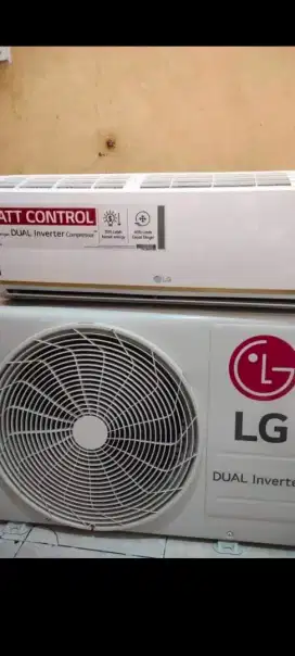 AC LG dual inverter 1pk original dingin