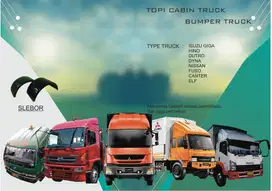 Topi Kabin , Cab deflector, aksesoris truck box