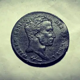 Koin Langka 1840 WILLEM 1 GULDEN BELANDA KPLEKSI KUNO MURAH