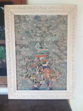 Lukisan canvas lama
