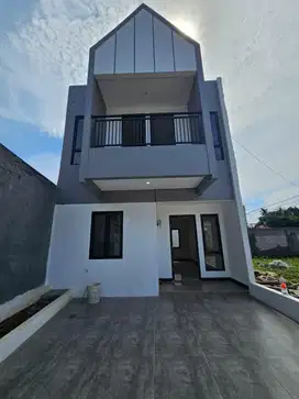 Rumah 2 Lantai Konsep Scandinavian Nempel MRT Cimanggis Depok