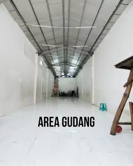 gudang serbaguna di jual cepat