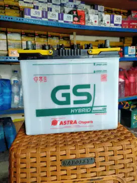 Aki sekon mobil GS HYBRID NS 60