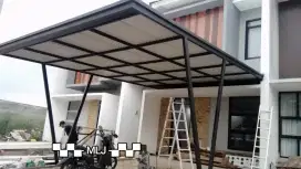 KANOPI CANOPY MODERN, TRALIS, RAILING TANGGA, PAGAR MINIMALIS MODERN