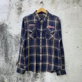 Flanel Hang Ten - Size L - Baju Kemeja Flannel
