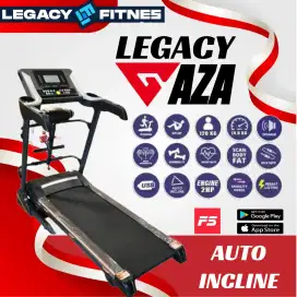 Treadmill Elektrik Auto Incline Legacy Gaza