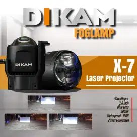 Billed Foglamp X7 Laser Projector DIKAM