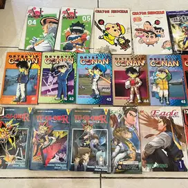 Jual borongan semua komik yang ada di gambar