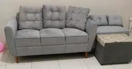 Sofa Minimalis 5 seater termasuk meja