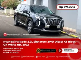 [LOW KM] Hyundai Palisade 2.2L Signature 2WD Diesel AT Black 2022/2023