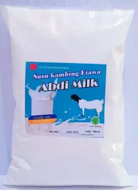 Susu Kambing Etawa Andi Milk Bubuk. Non Sugar Dan Original Grade 1.