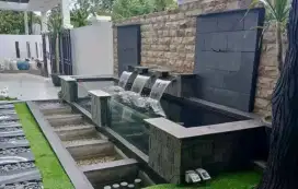 Kolam minimalis ikan koi