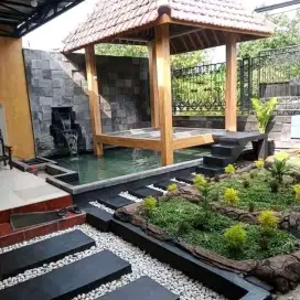 Jasa buat kolam ikan koi