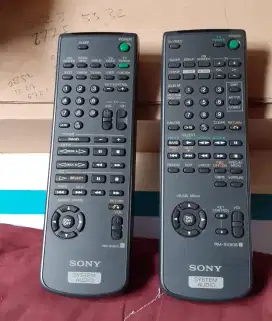 REMOTE SONY SYSTEM AUDIO  RM-SV800 & SV808, Normal