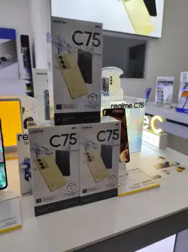 NEW!! REALME C75 RAM 24GB/256GB, BATERAI 6000 & TAHAN AIR IP69