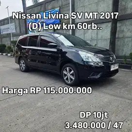 Antik km 61rb.. Nissan Grand Livina SV Manual 2017 (D)